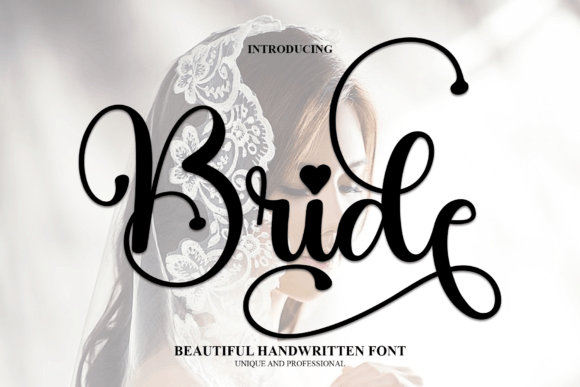 Bride Font Digital Download