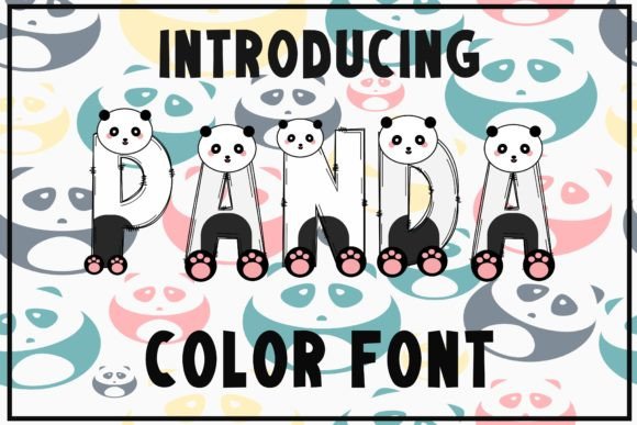 Panda Font Digital Font Download