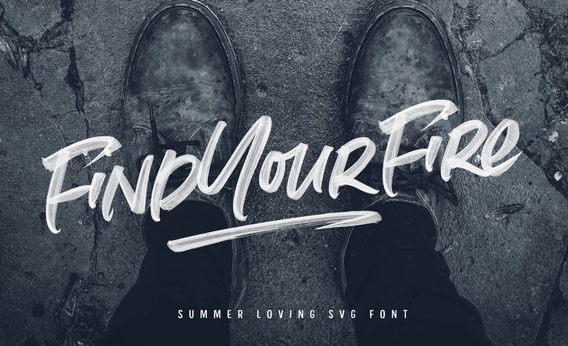 Summer Loving Font Collection Digital Font Download