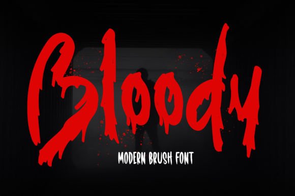 Bloody Font Digital Font Download