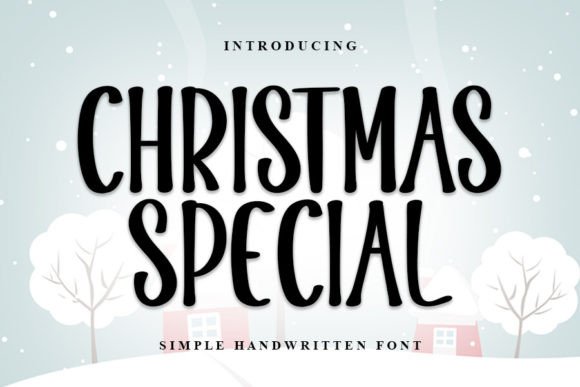 Christmas Special Font Digital Font Download