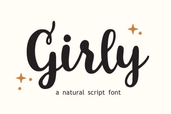 download girly fonts for illustrator