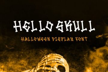 Hello Skull Font Digital Font Download