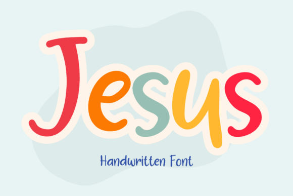 Jesus Font Digital Font Download