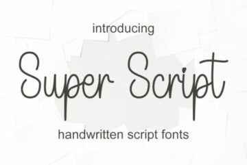 blink script font free